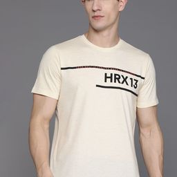 HRX by Hrithik Roshan Men Brand Logo Printed Running T-shirt-image-96