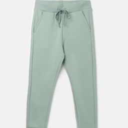 United Colors of Benetton Kids Boy's Solid Regular Fit Joggers with Drawstring Closure-image-18