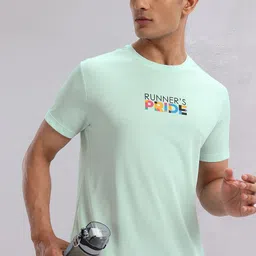HRX by Hrithik Roshan Typography Printed Perforated Rapid-Dry Running T-shirt-picture-1