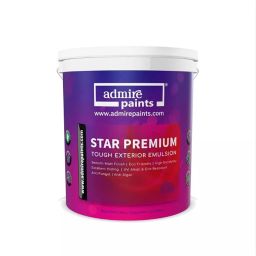 ADMIRE PAINTS STAR PREMIUM Exterior Acrylic Emulsion 1 L Capacity White-image-50