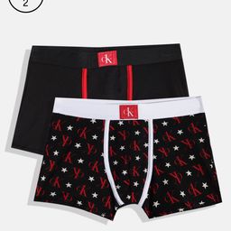 Calvin Klein Underwear Boys Pack of 2 Trunks B7003780R8-picture-36