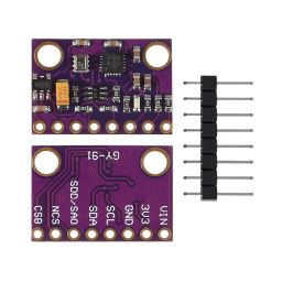 GY-91 MPU9250 + BMP280 10DOF Sensor Module: GY-91 9-Axis Accelerometer, Gyroscope, Compass, and Barometer For Robotics & Drones - RS1125GY-91 MPU9250 + BMP280 10DOF Sensor Module: GY-91 9-Axis Accelerometer, Gyroscope, Compass, and Barometer For Robotics & Drones - RS1125 image 2