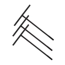 Fulcrum 6, 7, 8, 10, 13, 14, 17, 19 mm Extra Long T-Socket Spanner Phosphated without Grip Set of 8 image 1