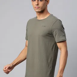 Alcis Solid Stretchex Slim Fit T-shirt-image-32