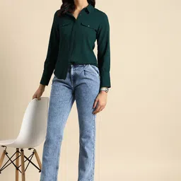 all about you Women Cotton Straight Fit High-Rise Jeans-image-99