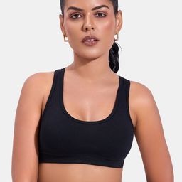 SKDREAMS Full Coverage Non Padded Workout Bra With All Day Comfort-19