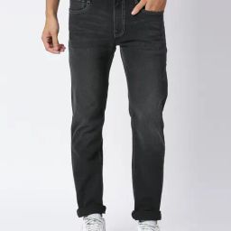 Pepe Jeans VAPOUR Grey Lightly Washed Tapered Fit Jeans-image-80