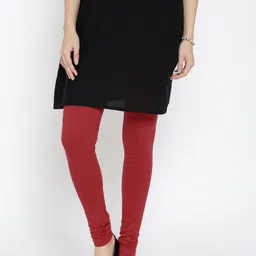 AURELIA Maroon Churidar Leggings-picture-27