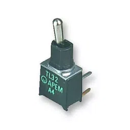 APEM SWITCH, PCB, DPDT, TL46W005000-0
