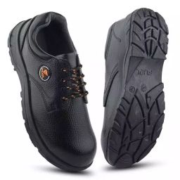 Fuel Steel Toe Safety Shoes Single Density Low Ankle Size UK 11 Black Model Arsenal-LC-image-78