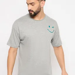 Mast & Harbour Men Typography Printed Pure Cotton Pockets T-shirt-image-35