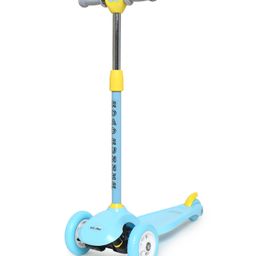 Funride Kids Scooter Road Runner Three Wheel Kick Scooterswith Adjustable Height and Rear Brake3 Wheels Skate - Blue-19