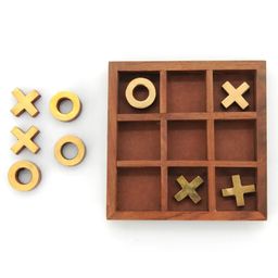 Mittimate Wooden Tic Tac Toe (XO) Brain TeaserInteractive 2-Player Board Game for Kids (6+) | Fun & Engaging Indoor-Outdoor Play-4