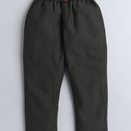 BAATCHEET Cotton Solid Trousers - Green-image-92