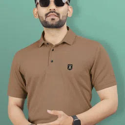 VeBNoR Men Self Design Polo Collar T-shirt-picture-40