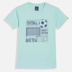 Allen Solly Junior Boys Printed Applique T-shirt-image-23