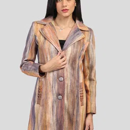 HONNETE Women Single-Breasted Trench Coats-picture-46