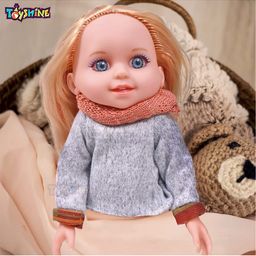 Toyshine Fashion Beauty Doll with Make Up Accessory Grey - Height 30 cm image 4