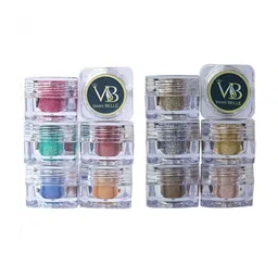 Veoni BELLE Set of 12 Professional Cosmetics Pigment Loose Powder Eyeshadow-29