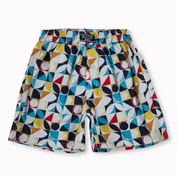 Gini and Jony Boys Printed Cotton Shorts-33