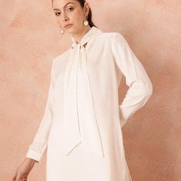 all about you Women Regular Kurta with Trousers With Tie-Up Detail-54