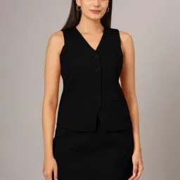 BRINNS Black Waistcoat With Skirt-image-31