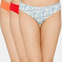 Zivame Assorted Printed Bikini Panty - Pack of 3-picture-7