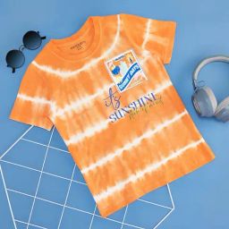 Pantaloons Junior Kids Orange Cotton Printed T-Shirt-image-114