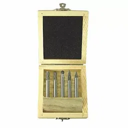 Westward Carbide Bur Set Double Cut 6.35 mm (1/4 inch), 2LYT3-image-59