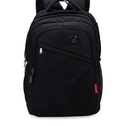 COSMUS Unisex Black Solid Backpack-10