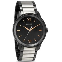 Sonata 7133KM03 Beyond Gold Analog Watch for Men-1