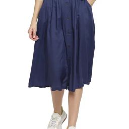 Aditi Wasan Blue Circular Skirt-image-9