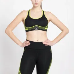 adidas Black Printed Sports Bra-picture-4