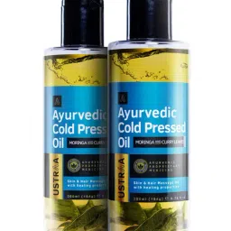 Ustraa Ayurvedic Cold Pressed Oil - 200 ml - Set of 2-30