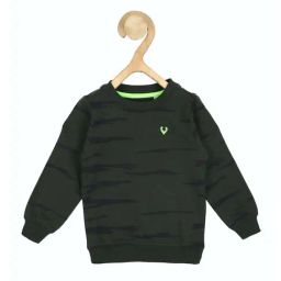 Allen Solly Junior Green Printed Full Sleeves Sweatshirt-picture-33