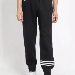 Adidas Originals Black Regular Fit Joggers-image-61