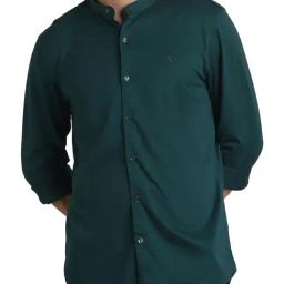 Simon Carter London Green Slim Fit Shirt-image-45