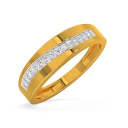 Kisna Diamond & Gold Jewellery Kennedy for her 18k (750) Diamond & Gold Ring For Women-0