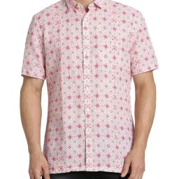 Simon Carter London Pink Regular Fit Shirt-image-82