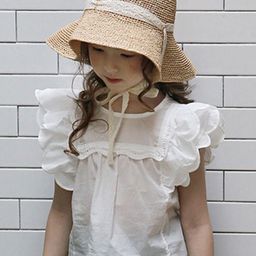 LULU & SKY Flutter Sleeve Top-picture-46
