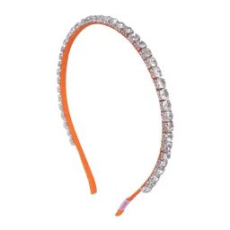 Choko Orange Embellished Hair Band-image-71