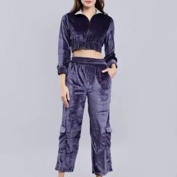 Anvi Be Yourself Grey Maxi Co-Ord Set-image-29