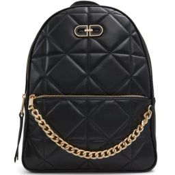 Aldo Nanaback Black Synthetic Quilted Backpack-15