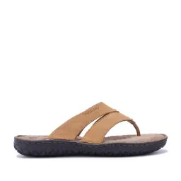 Woodland Men's Camel Thongs-image-46