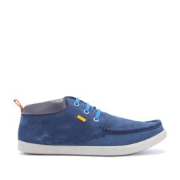 Woodland Men's Droyal Blue Derby Shoes-image-99
