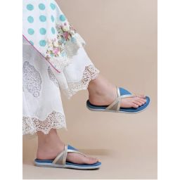 Shoetopia Women Stylish & Comfortable Blue Flats-picture-28
