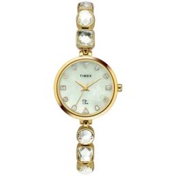 TIMEX Fria Women White Round Dial Analog Watch - TWEL17304-45