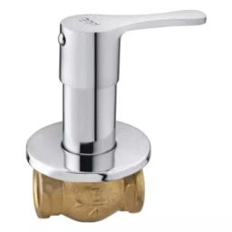 Plato Metallic Finish High Flow Bonjo Concealed Stop Cock Size of 19.05 mm (3/4 Inch), B 005A-36