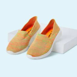 People by Pantaloons Women's Orange Walking Shoes-picture-0