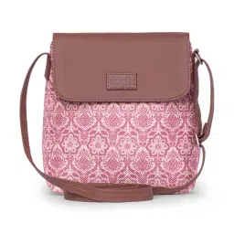 ZOUK Madurai Blossom Multicolor Printed Cross Body Bag-image-6